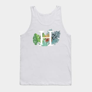 Plant Letter H Tank Top